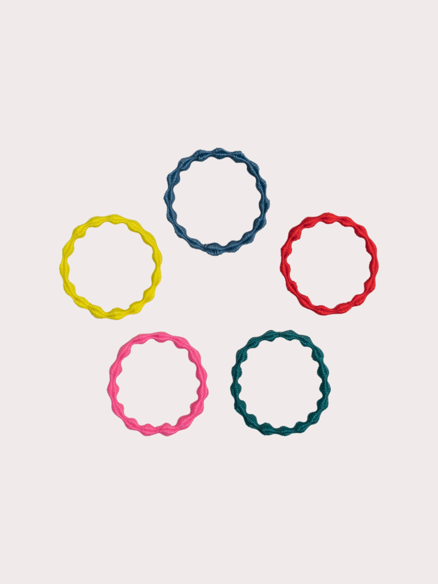 Lot de 8 élastiques multicolores pour fille