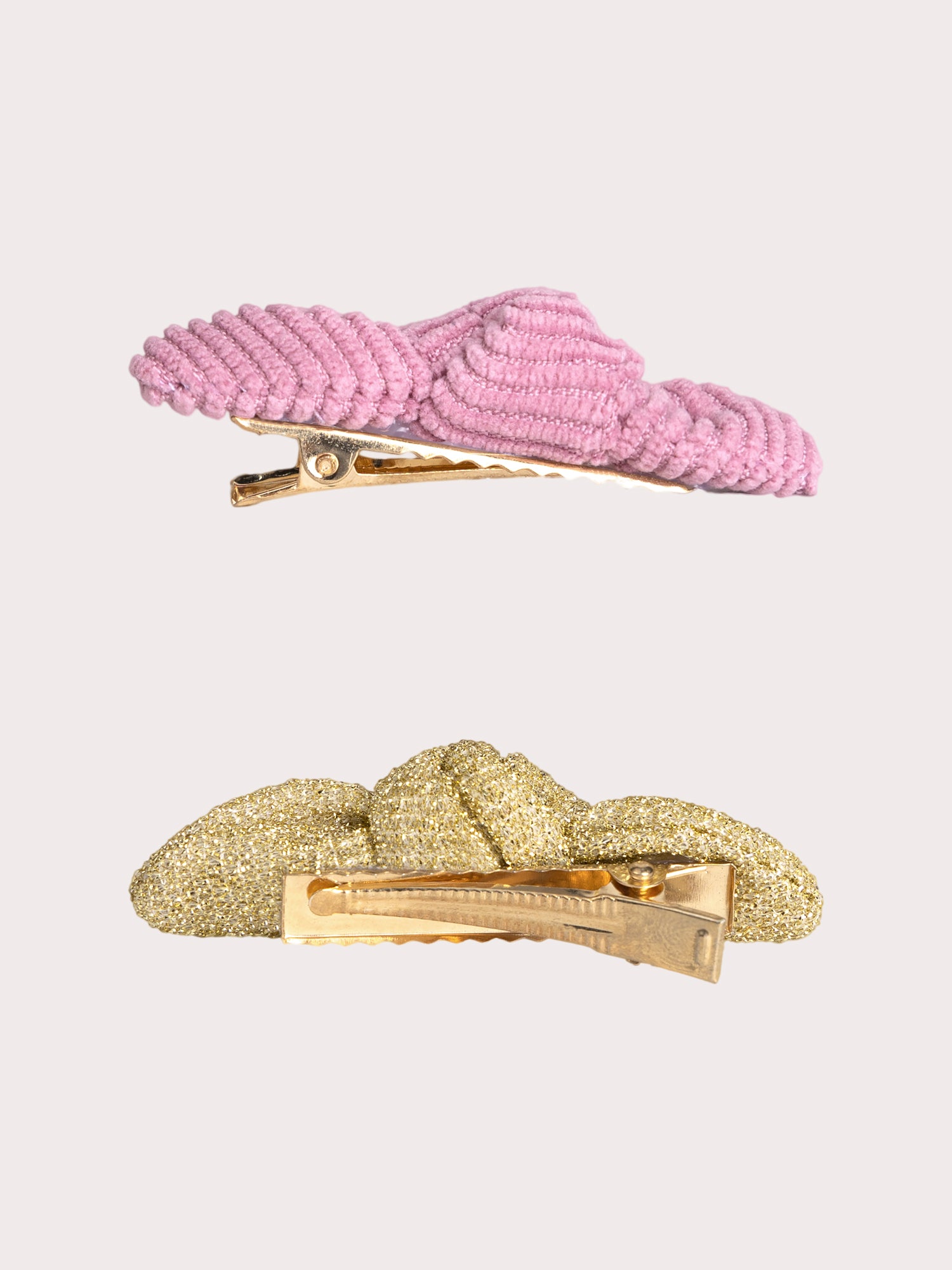 Lot de 3 barrettes noeud pour fille